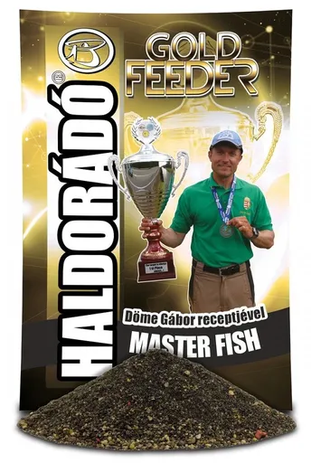 Haldorádó krmítková směs gold feeder 1 kg - master fish