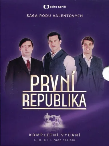 První republika 1-3. série (14 DVD) - seriál Česká televize