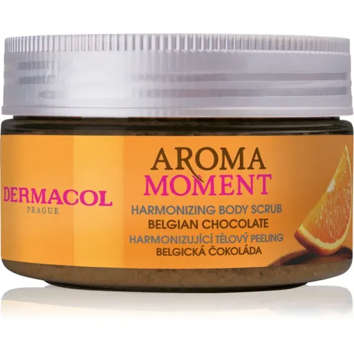 Dermacol Aroma Moment Belgian Chocolate tělový peeling 200 g
