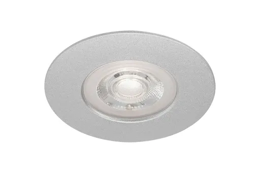 BRILONER LED vestavné svítidlo, pr. 9 cm, 5 W, matný chrom IP44 BRI 7046-014