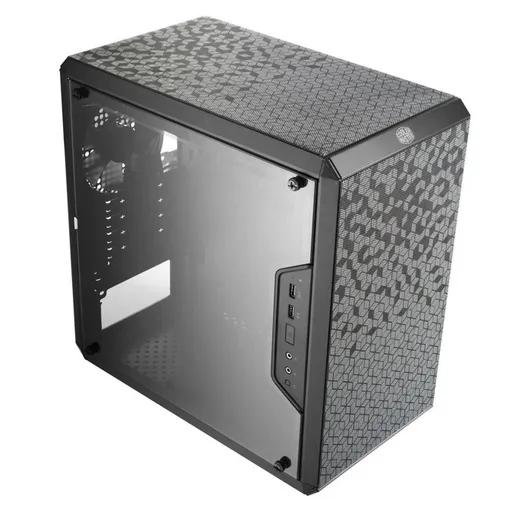 Cooler Master case MasterBox Q300L, mATX, Průhledná bočnice, 1x 120mm Fan, Černá