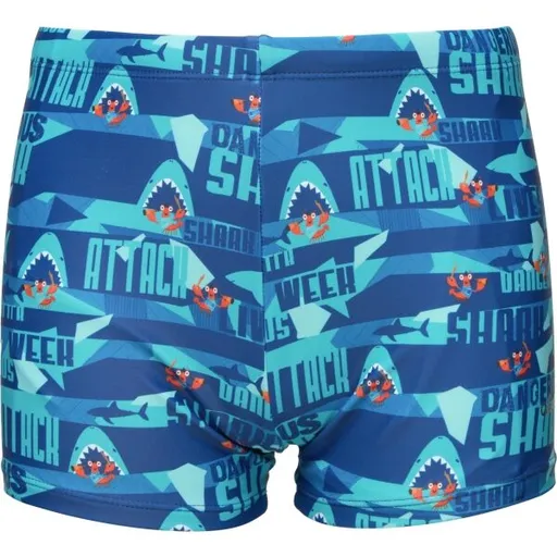 AQUOS ENROS Chlapecké plavky s nohavičkami, modrá, velikost 140-146