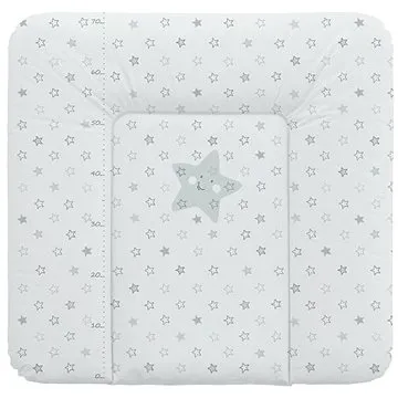 CEBA Baby Podložka 75 × 72 cm Hvězda šedá (8595608809237)