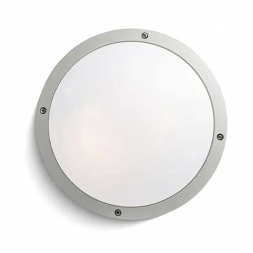 RED - DESIGN RENDL RENDL SONNY stropní stříbrnošedá 230V E27 2x18W IP54 R10383