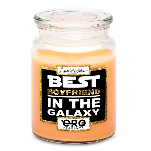 Svíčka Best boyfriend (Vůně svíčky: Tropické ovoce)