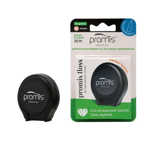 Promis Expandující zubní nit 30 m 1 ks Black Ocean