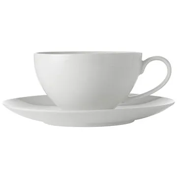 Maxwell & Williams Šálek s podšálkem 4ks 400ml WHITE BASIC (FX0139)