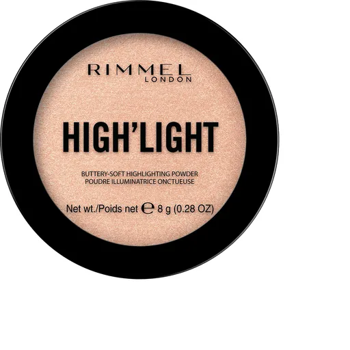 Rimmel Rozjasňovač High´light (Buttery Soft Highlighting Powder) 8 g 002 Candlelit