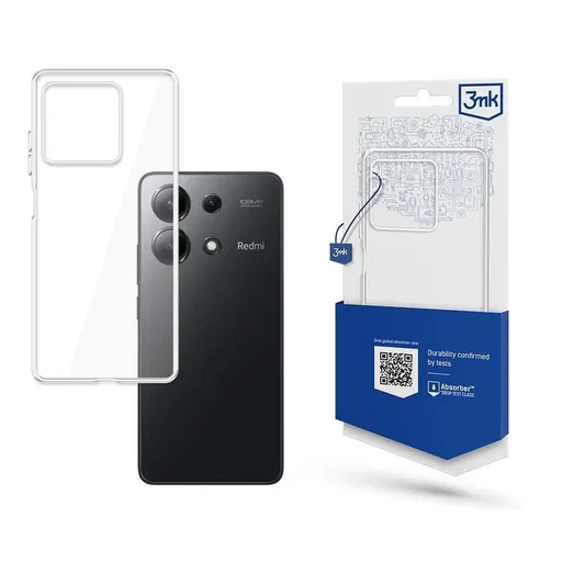3mk ochranný kryt Clear Case pro Redmi Note 13 4G, čirá