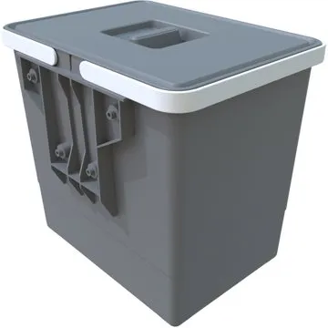 Elletipi Vestavný odpadkový koš EASY - na dvířka, 15 L, PBD SA SG28 C97 M (PBD SA SG28 C97 M )
