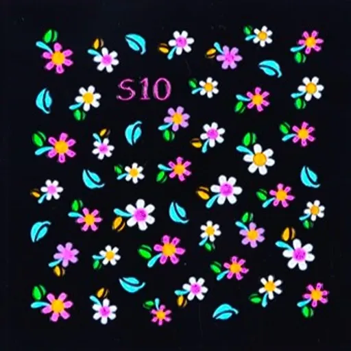 Samolepky na nehty NEON - S10