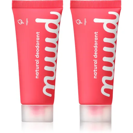 nuud Smarter Pack Red krémový deodorant natural 2x20 ml