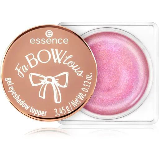 essence FaBOWlous gelové oční stíny se třpytkami odstín 01 Bow, So Dazzling! 3.45 g