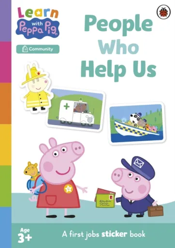 Learn with Peppa: People Who Help Us Sticker activity book - Peppa Pig