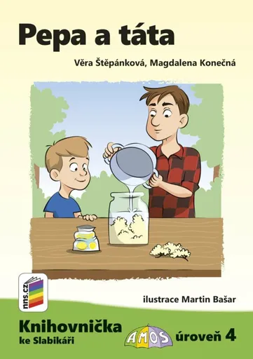 Pepa a táta (Knihovnička ke Slabikáři AMOS) (K4-04) - Magdalena Konečná, Věra Štěpánková