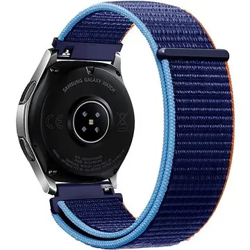 Eternico Airy Universal Quick Release 20mm Thunder Blue and Blue edge    (AET-UN20AY-ThBlB)