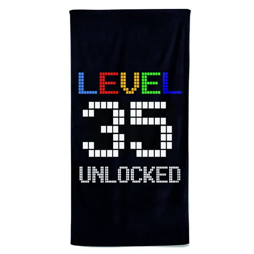 Osuška Level Unlocked (věk: 35, Velikost osušky: 70x140cm)