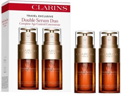 Clarins Dárková sada proti stárnutí pleti Double Serum Duo Set