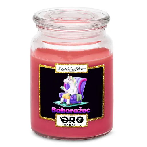 Svíčka Báborožec (Vůně svíčky: Višně v čokoládě)