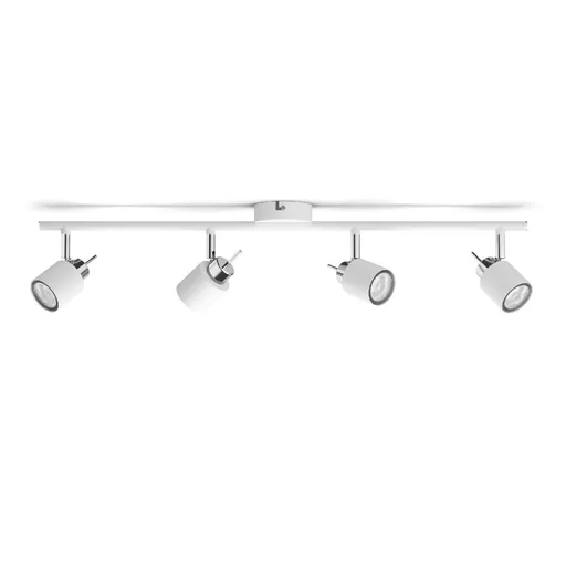 Philips Meranti bodové svítidlo 4x GU10 35W bez zdroje IP20, bílé