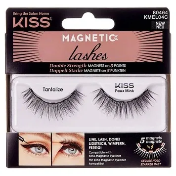 KISS Magnetické řasy 04 Tantalize (Magnetic Lashes Double Strength)