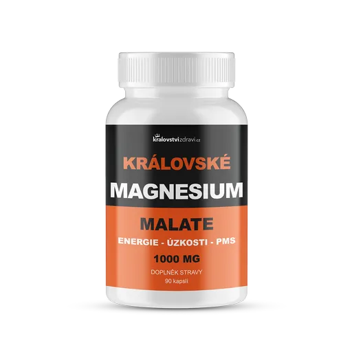 Království zdraví Královské Magnesium Malate 835 mg, 90 kapslí