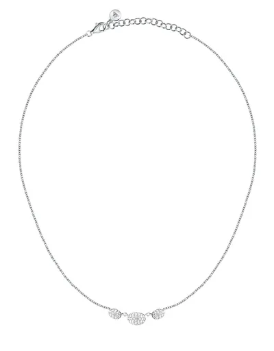 Morellato Stříbrný náhrdelník s čirými kubickými zirkony Pavé SAZB03