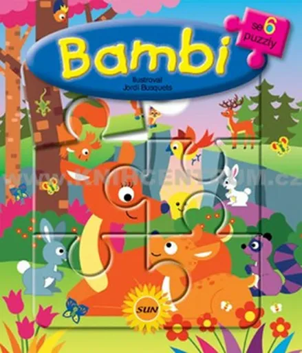 Bambi 6x puzzle (poškozená) - Jordi Busquets