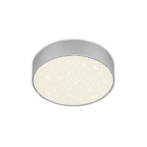 BRILONER LED stropní svítidlo hvězdné nebe, pr. 15,7 cm, 11 W, stříbrná BRI 7072-414