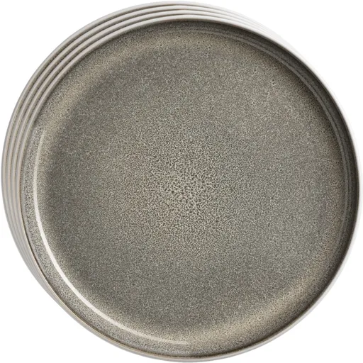 Mäser Sada dezertních talířů Lunaria Brown 20 cm, 4 ks