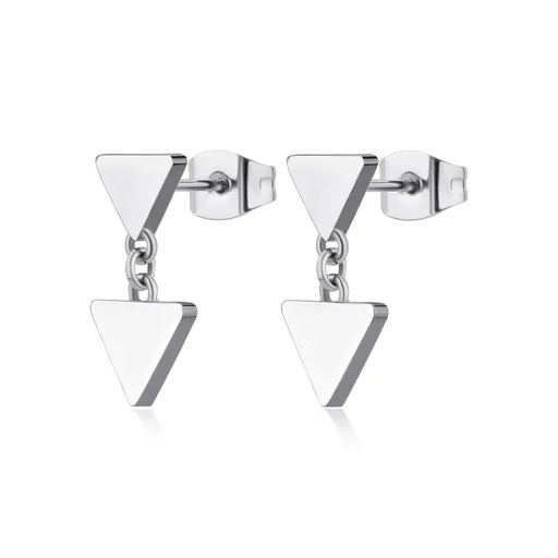 S'Agapõ Visací trojúhelníkové náušnice Elysium SUM23