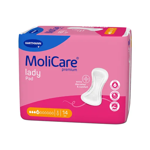 MoliCare Premium Lady 4 kapky inkontinenční vložky 14 ks