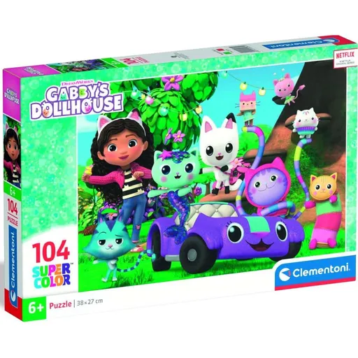 Clementoni puzzle 104 Gábinin kouzelný dům