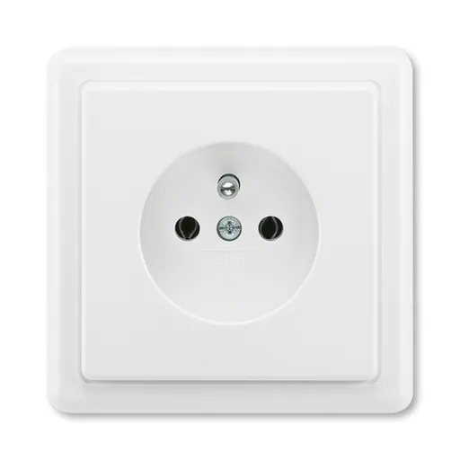 ABB Zásuvka CLASSIC, jasně bílá 5517-2389 B1