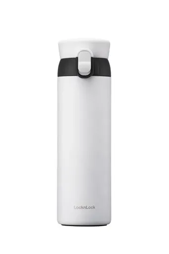 LOCKNLOCK Nerezová termoska LOCK Wanna be 450ml bílá