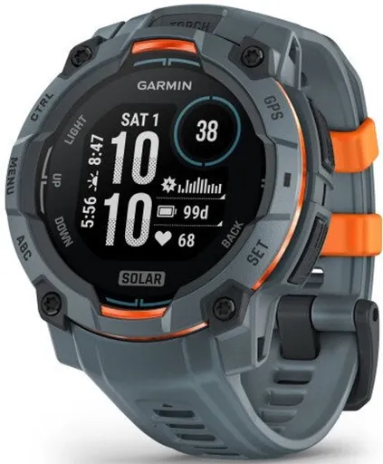 Garmin Instinct® 3 – 45 mm, Solar Twilight s twilight páskem 010-02934-01