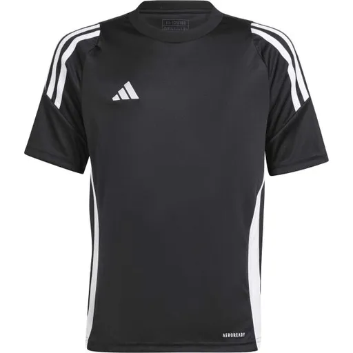 adidas TIRO24 JERSEY Y Chlapecký fotbalový dres, černá, velikost