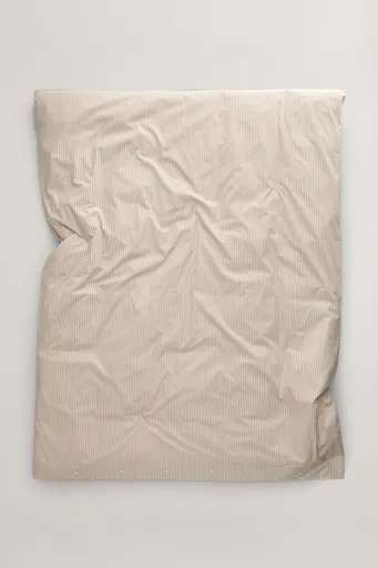 POVLEČENÍ GANT SHIRT STRIPE SINGLE DUVET 140X200 DRY SAND