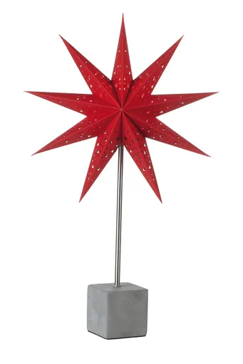 Markslöjd Hard červená hvězda na stůl