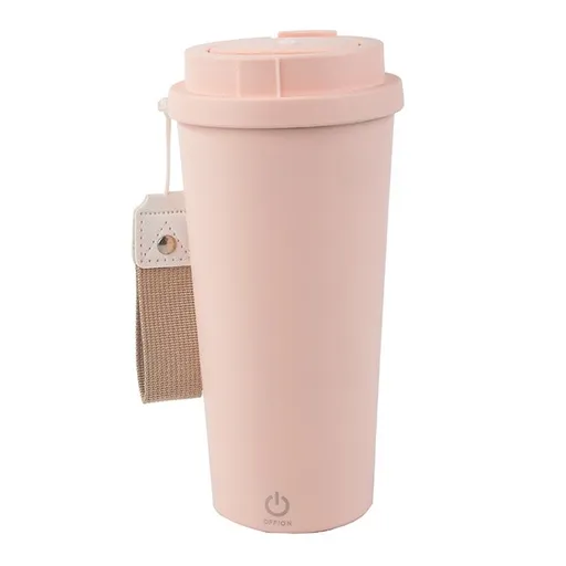 Termohrnek s funkcí napěňovače a víčkem, 350 ml