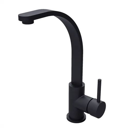 BESCO Vysoká stojánková umyvadlová baterie DECCO I Černá BABUDICZ