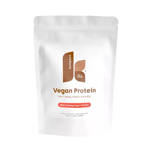 KOMPAVA Vegan Protein 525g čokoláda višeň
