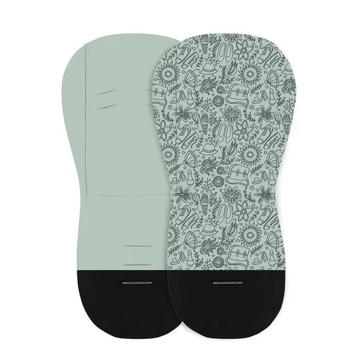 Petite&Mars Vložka do kočárku Foamy Green Hipster