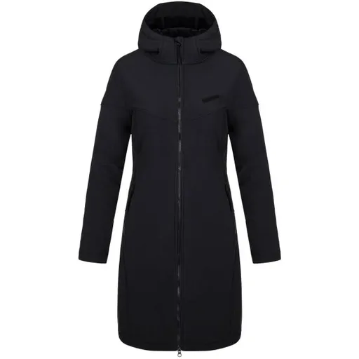 LOAP LUNICA Dámský softshellový kabát, černá, velikost