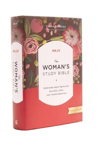 NKJV, The Woman's Study Bible, Hardcover, Red Letter, Full-Color Edition