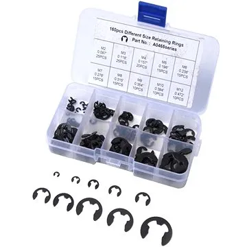 M-Style Pojistné kroužky (segrovky) sada 160ks (3886-MS-194988)