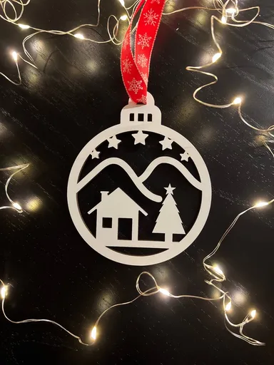 Vsepropejska Bílé Vánoční ozdoby baňky 2 Typ: Baňka 10