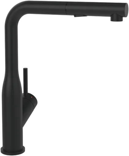 Dřezová baterie Villeroy & Boch Subway Style Shower, 92850006, Matt Black 92850006