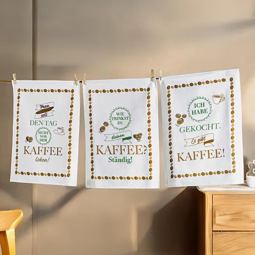 Weltbild Utěrky Káva, sada 3 ks