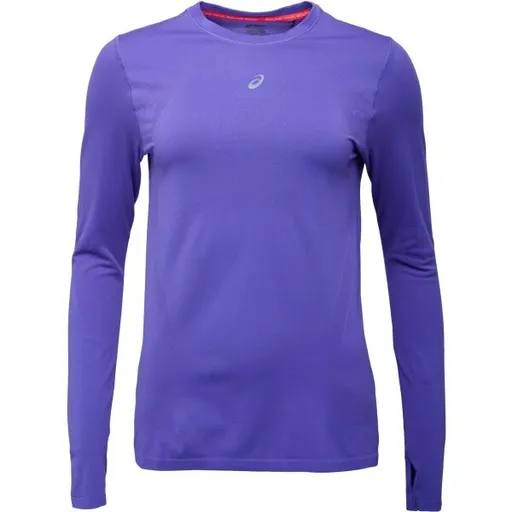 ASICS ROAD SEAMLESS LS TOP Dámské triko s dlouhým rukávem, fialová, velikost
